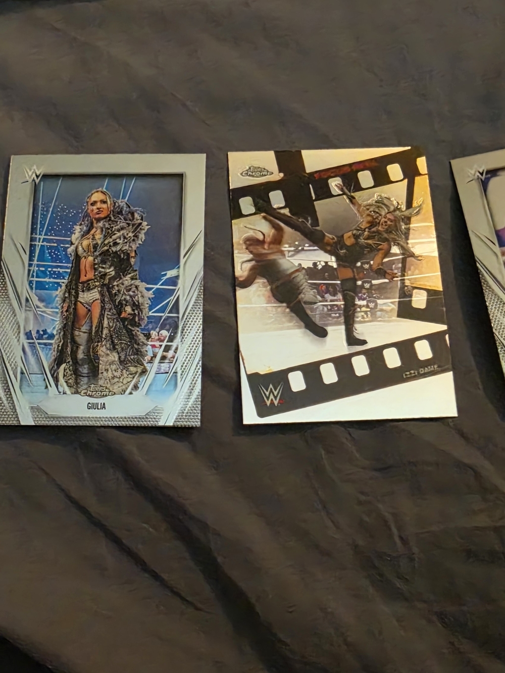 Topps WWE Trading Cards Silver and Black Set
